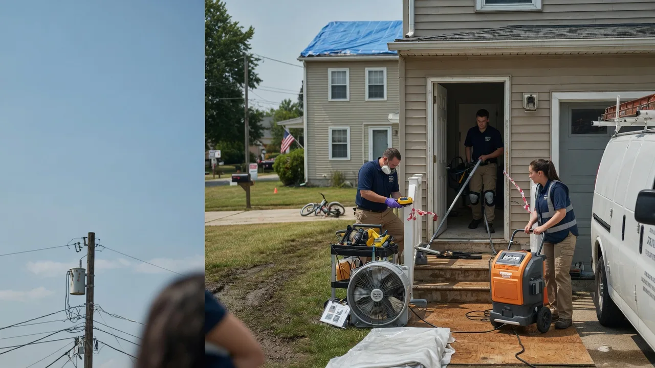 Water Damage Repair in Riverton, KS near me